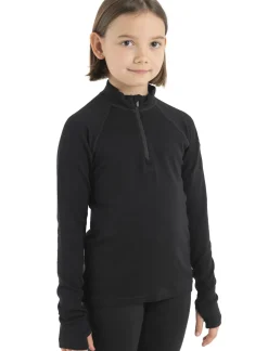 Kids' Merino 260 Tech Long Sleeve Half Zip Thermal Top-Icebreaker New