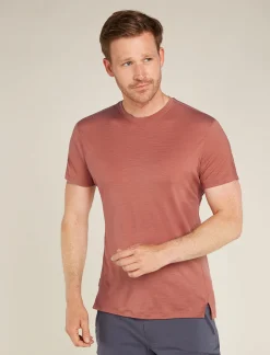Icebreaker Men's 150 MerinoFine™ Ace Short Sleeve T-Shirt CedarWood Discount