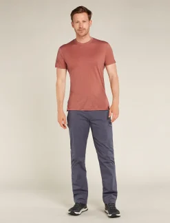 Icebreaker Men's 150 MerinoFine™ Ace Short Sleeve T-Shirt CedarWood Discount