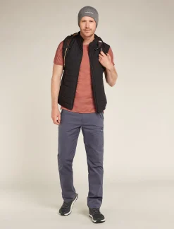 Icebreaker Men's 150 MerinoFine™ Ace Short Sleeve T-Shirt CedarWood Discount