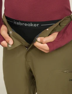 Icebreaker Men's 300 MerinoFine™ Polar Thermal Leggings Black Outlet