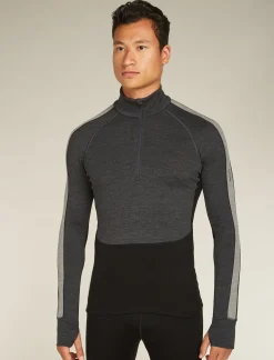 Men's 260 ZoneKnit™ Long Sleeve Half Zip Thermal Top-Icebreaker Sale