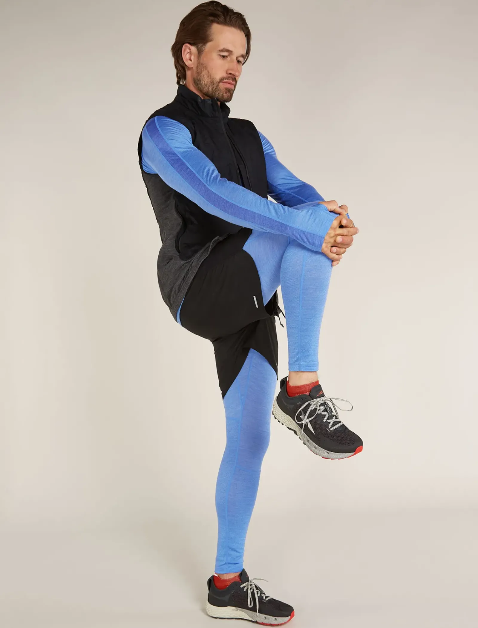 Men's 125 ZoneKnit™ Long Sleeve Crewe Thermal Top-Icebreaker Outlet