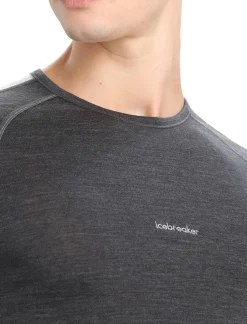 Men's 125 ZoneKnit™ Short Sleeve Crewe Thermal Top-Icebreaker Clearance