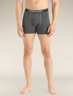Icebreaker Men's Merino 150 Anatomica Boxers GritstoneHeather Cheap