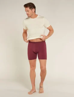 Icebreaker Men's Merino 150 Anatomica Long Boxers Port Shop