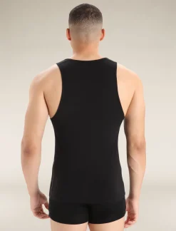 Icebreaker Men's Merino 150 Anatomica Tank Black Outlet