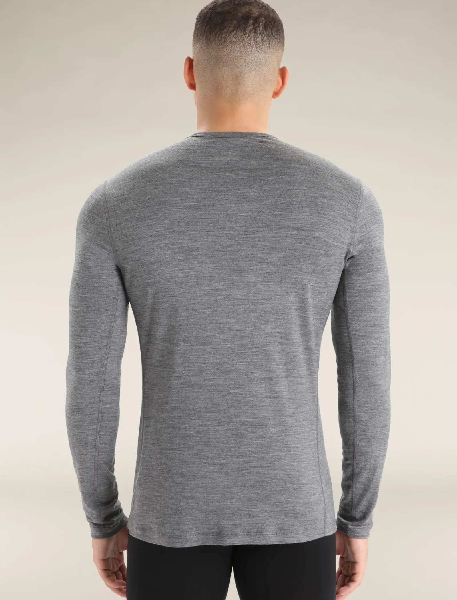 Men's Merino 200 Oasis Long Sleeve Crew Neck Thermal Top-Icebreaker Clearance