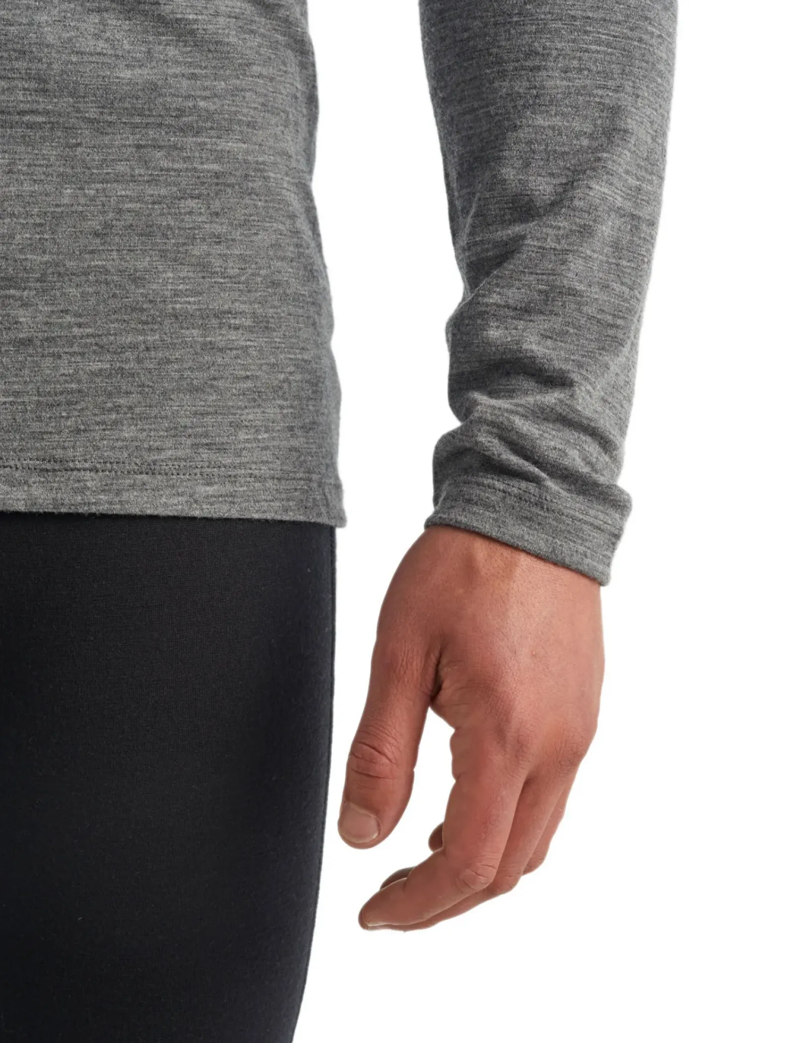 Men's Merino 200 Oasis Long Sleeve Crew Neck Thermal Top-Icebreaker Clearance