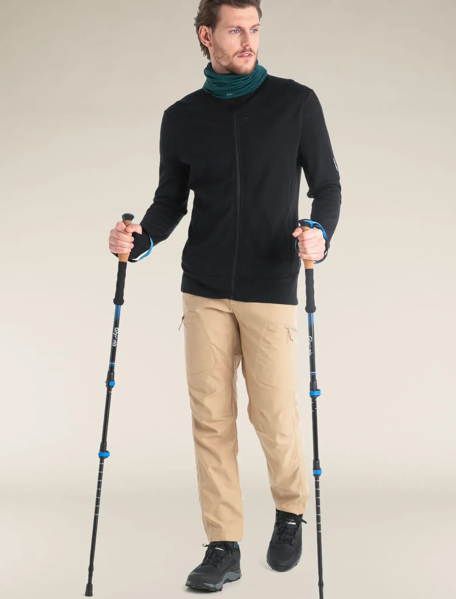 Men's Merino 260 Quantum Long Sleeve Zip Hoodie-Icebreaker Best