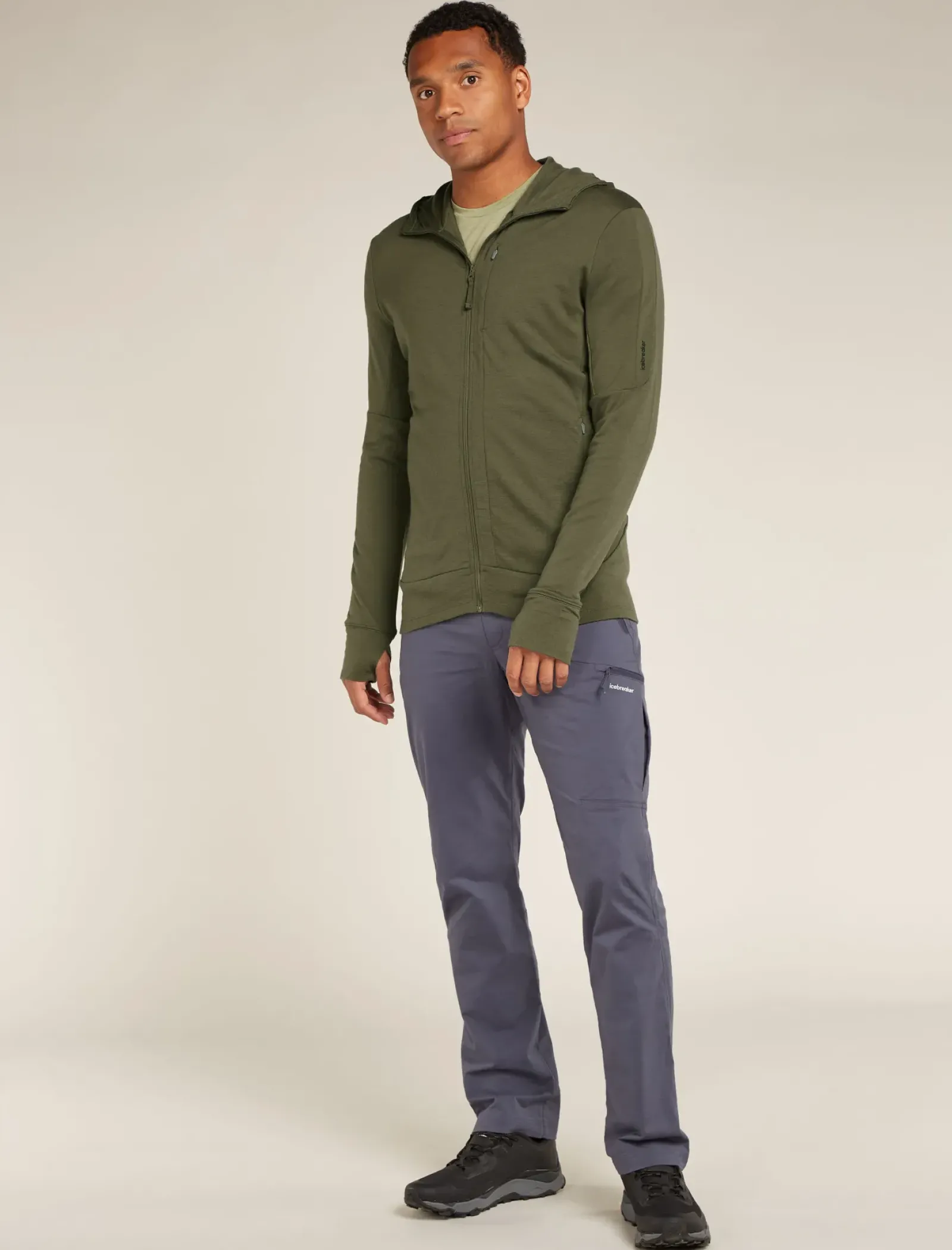 Men's Merino 260 Quantum Long Sleeve Zip Hoodie-Icebreaker Sale