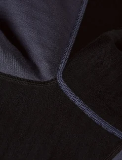 Icebreaker Men's Merino 400 RealFleece™ Descender Long Sleeve Zip Black/Graphite Cheap