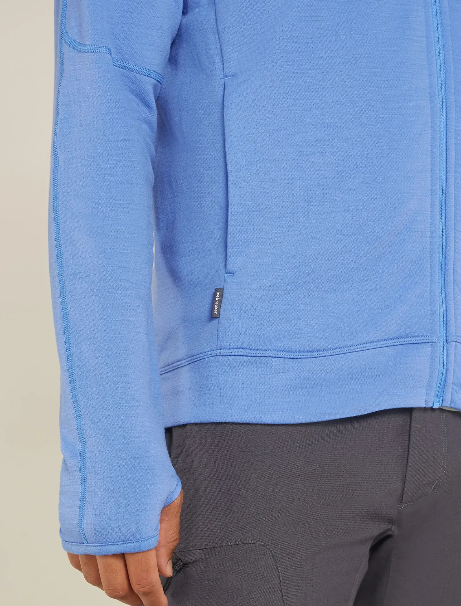 Men's Merino 360 Realfleece™ Elemental Long Sleeve Zip Hoodie-Icebreaker