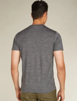 Men's Merino 150 Tech Lite Short Sleeve T-Shirt Pukaki Reflected-Icebreaker Sale