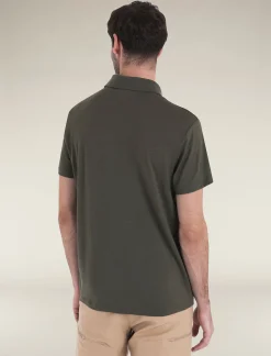 Icebreaker Men's Merino 150 Tech Lite Short Sleeve Polo Loden Clearance