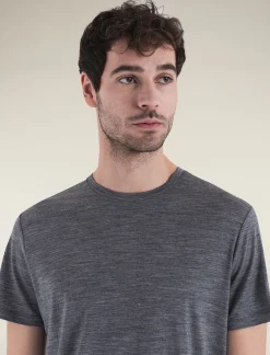 Icebreaker Men's Merino 150 Tech Lite Short Sleeve T-Shirt GritstoneHeather Best Sale