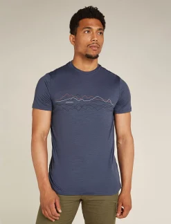 Icebreaker Men's Merino 150 Tech Lite Short Sleeve T-Shirt Graphite Clearance