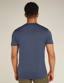 Icebreaker Men's Merino 150 Tech Lite Short Sleeve T-Shirt Graphite Clearance