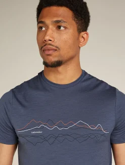 Icebreaker Men's Merino 150 Tech Lite Short Sleeve T-Shirt Graphite Clearance