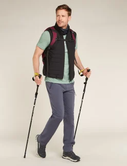 Icebreaker Men's Merino 150 Tech Lite Short Sleeve T-Shirt Polar Paddle Moss Shop