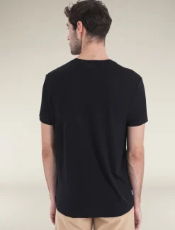 Icebreaker Men's Merino 150 Tech Lite Short Sleeve T-Shirt Black Shop