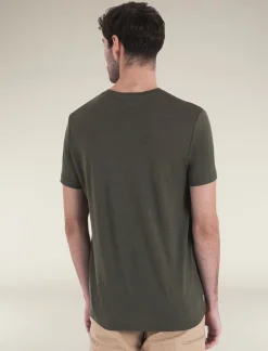 Icebreaker Men's Merino 150 Tech Lite Short Sleeve T-Shirt Loden Fashion