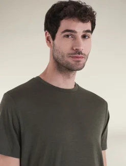 Icebreaker Men's Merino 150 Tech Lite Short Sleeve T-Shirt Loden Fashion