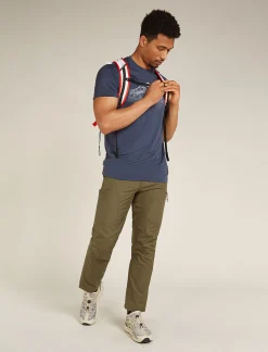 Icebreaker Men's Merino 150 Tech Lite Short Sleeve T-Shirt Rising Light Graphite Discount