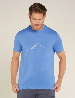 Icebreaker Men's Merino 150 Tech Lite Short Sleeve T-Shirt Southern Constellation Baja Outlet