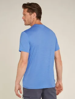 Icebreaker Men's Merino 150 Tech Lite Short Sleeve T-Shirt Southern Constellation Baja Outlet