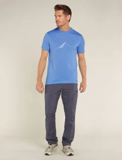 Icebreaker Men's Merino 150 Tech Lite Short Sleeve T-Shirt Southern Constellation Baja Outlet