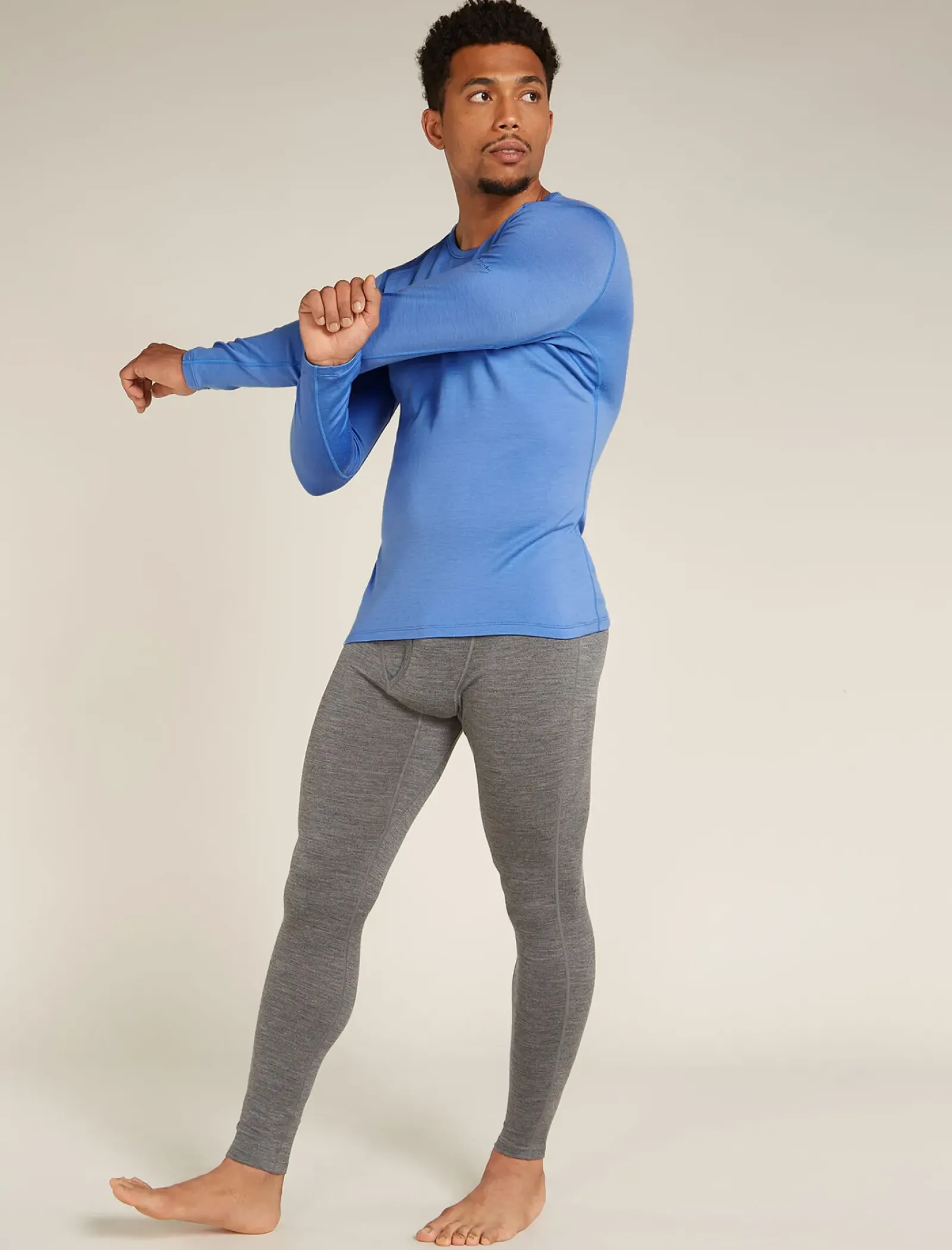 Men's Merino 260 Tech Long Sleeve Crew Neck Thermal Top-Icebreaker Best