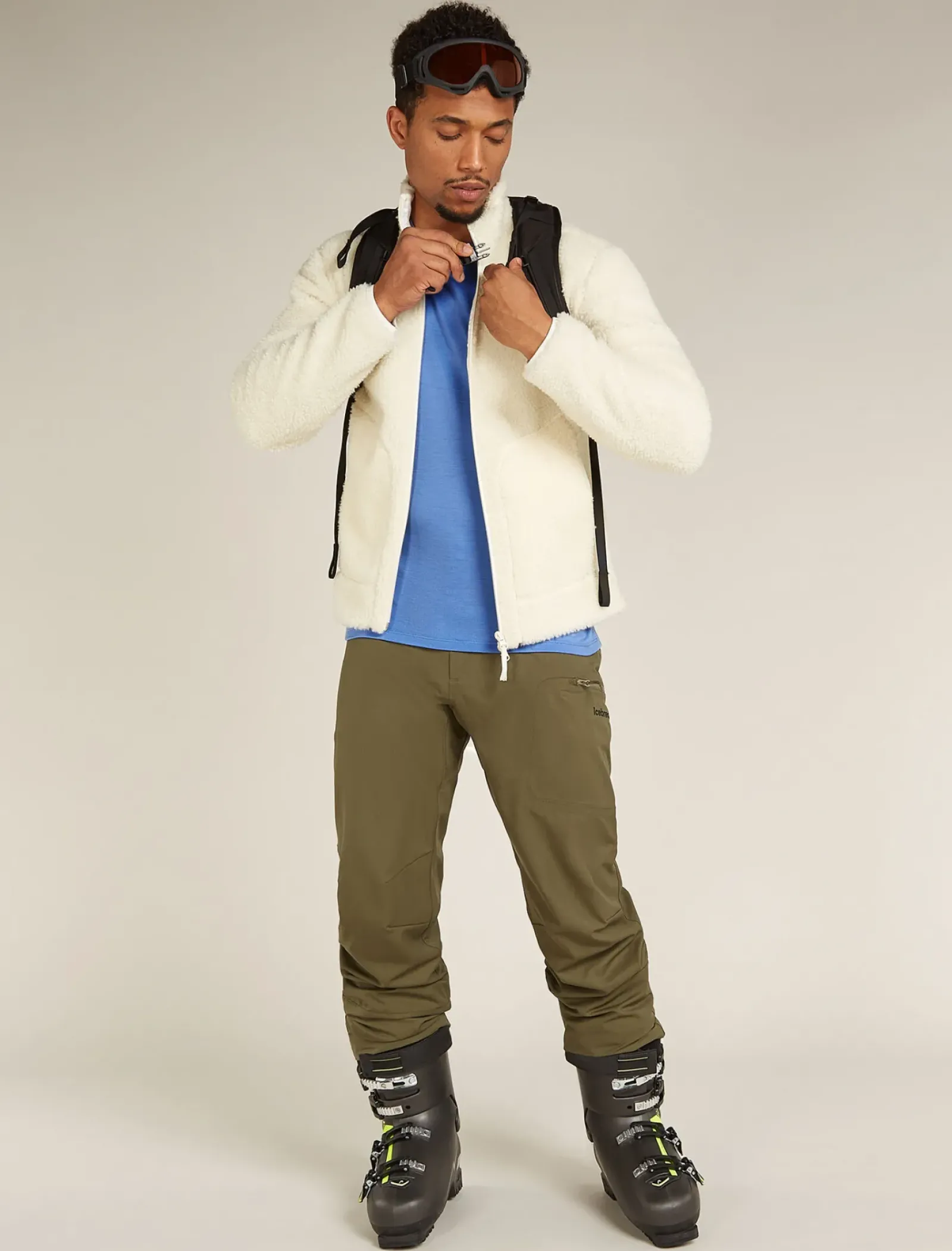 Men's Merino 260 Tech Long Sleeve Crew Neck Thermal Top-Icebreaker Best