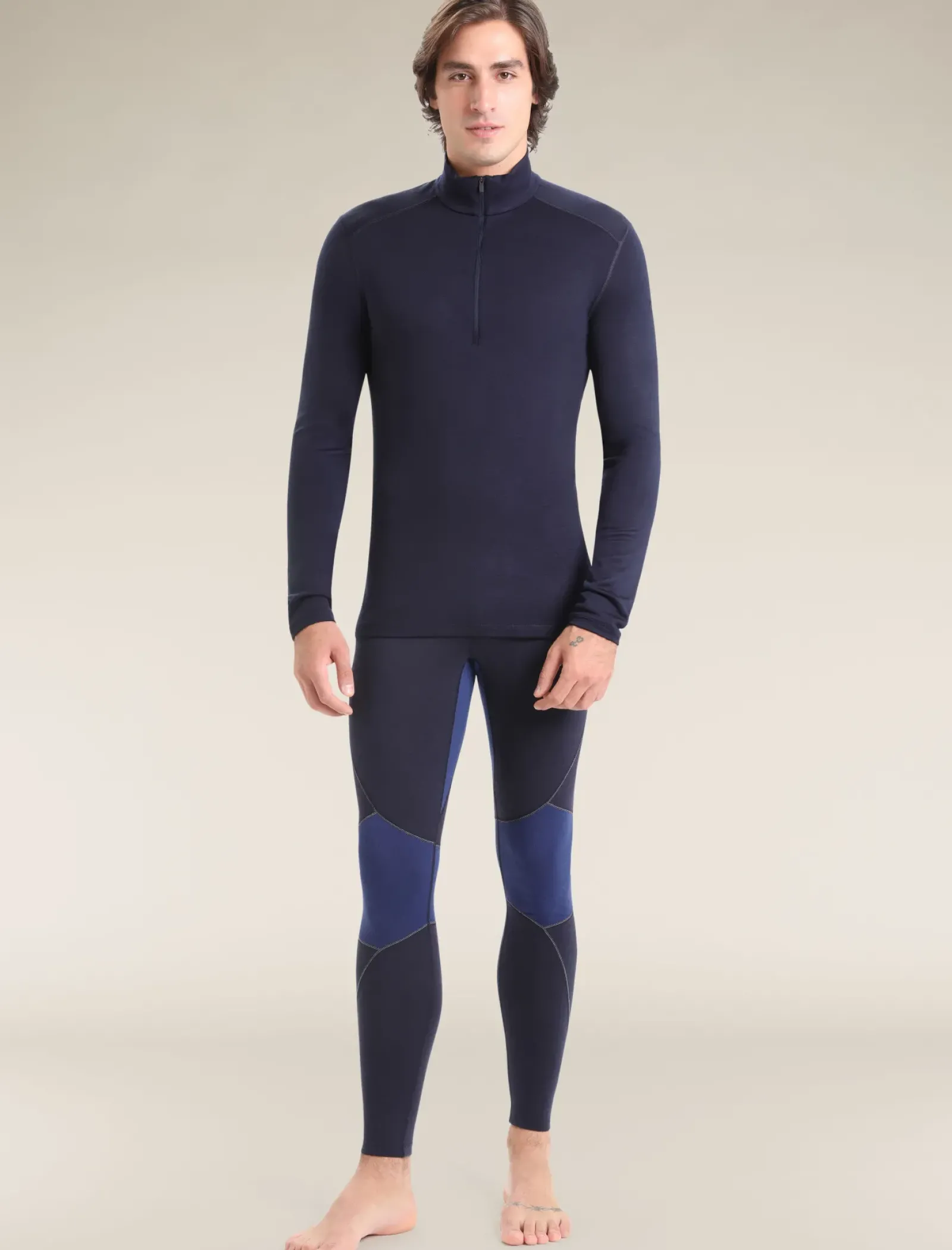 Men's Merino 260 Tech Long Sleeve Half Zip Thermal Top-Icebreaker Discount