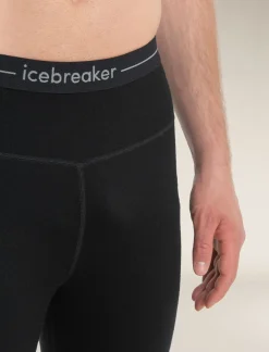 Icebreaker Men's Merino 260 ZoneKnit™ 3/4 Thermal Leggings Black/JetHeather Discount
