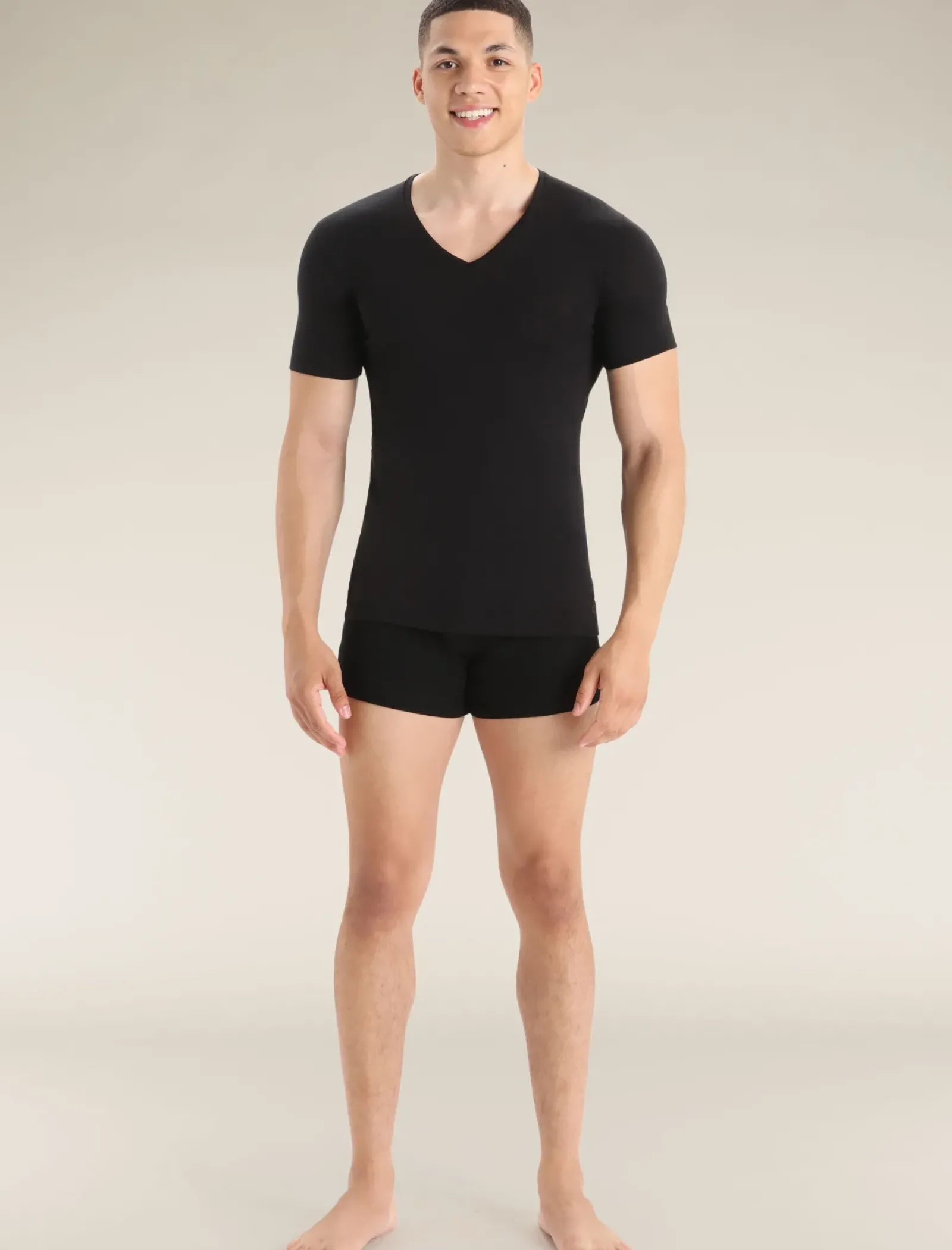 Men's Merino Anatomica Short Sleeve V Neck Tee-Icebreaker Outlet