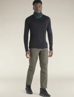 Icebreaker Men's Merino Blend 125 Cool-Lite™ Sphere Long Sleeve T-Shirt Black Clearance