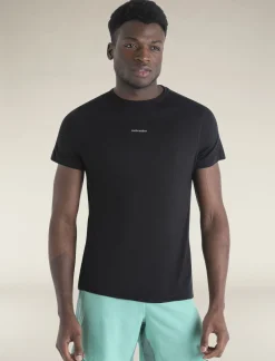 Icebreaker Men's Merino Blend 125 Cool-Lite™ Speed Short Sleeve T-Shirt Black Best Sale