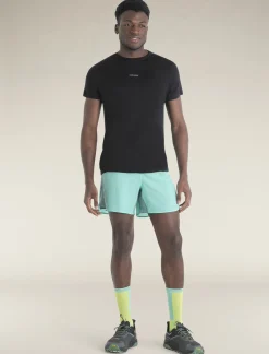 Icebreaker Men's Merino Blend 125 Cool-Lite™ Speed Short Sleeve T-Shirt Black Best Sale