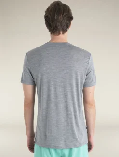 Icebreaker Men's Merino Blend 125 Cool-Lite™ Sphere Short Sleeve T-Shirt MetroHeather Cheap