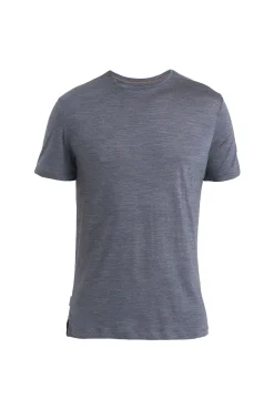 Icebreaker Men's Merino Blend 125 Cool-Lite™ Sphere Short Sleeve T-Shirt MidnightNavyHeather Store