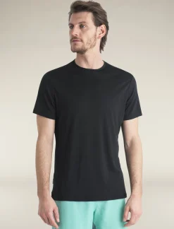 Icebreaker Men's Merino Blend 125 Cool-Lite™ Sphere Short Sleeve T-Shirt Black Online