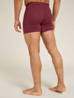 Icebreaker Men's Merino Blend 125 Cool-Lite™ Anatomica Boxers Port Best Sale