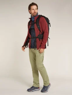 Icebreaker Men's Merino Blend 125 Cool-Lite™ Sphere Short Sleeve T-Shirt Cloud Dye Graphite/Black Discount