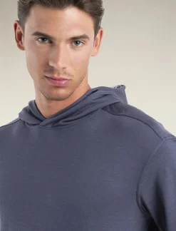 Icebreaker Men's Merino Blend 200 Shifter Long Sleeve Hoodie Graphite Store