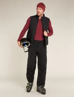 Icebreaker Men's Merino Blend 260 ZoneKnit™ Seamless  Long Sleeve Crewe Thermal Top Port Best Sale