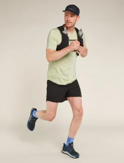 Icebreaker Men's Merino Blend 125 ZoneKnit™ Energy Wind Short Sleeve T-Shirt Ashen Sale