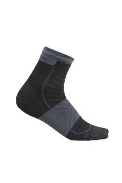 Icebreaker Men's Merino Blend Run+ Ultralight Mini Socks Black/Graphite Cheap