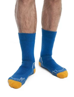 Icebreaker Men's Merino Hike+ Heavy Crew Socks Lazurite/Snow Store