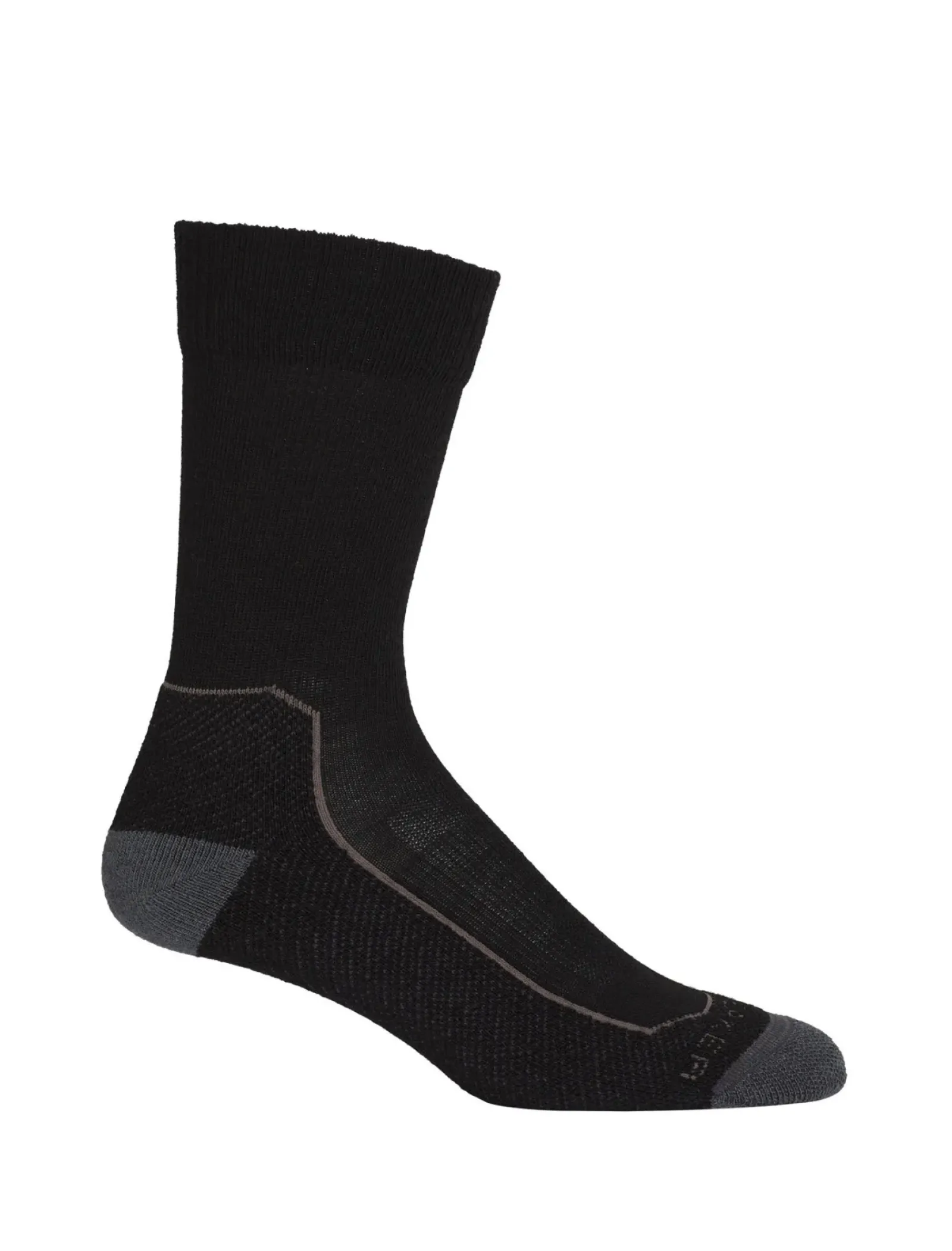 Men's Merino Hike+ Light Crew Socks-Icebreaker Hot